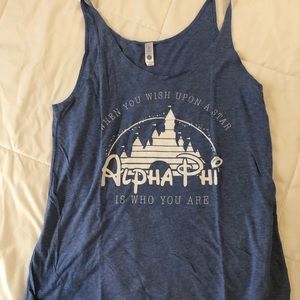 TSL Alpha Phi Disney Tank